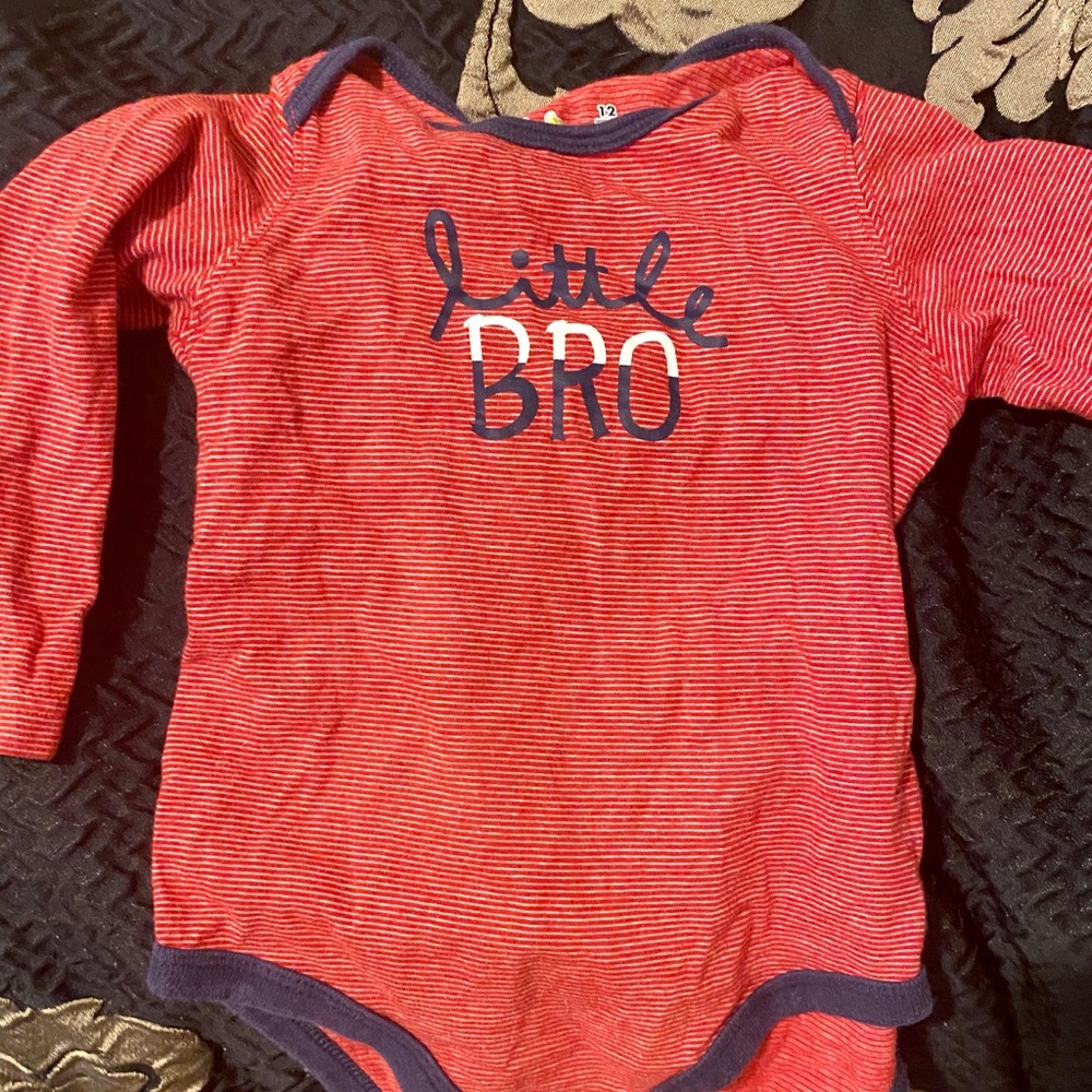 Little Bro Long sleeve onesie